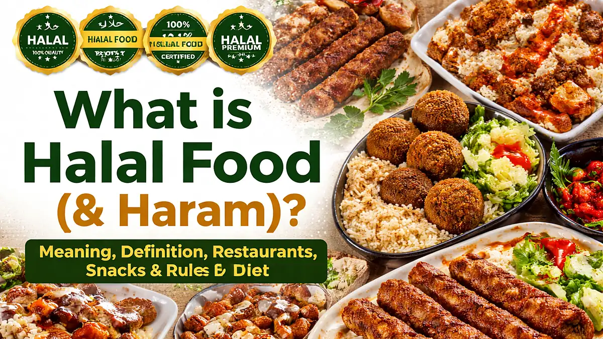What is Halal Food(& Haram)? Meaning, Definition,Restaurants, Snacks & Rules of Halal Diet.