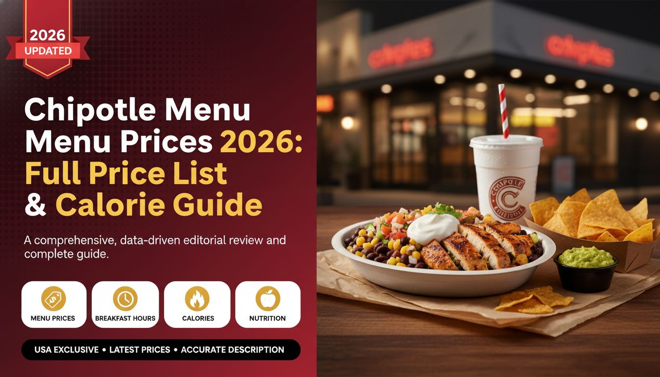 Chipotle Menu Prices 2026: Full Price List & Calorie Guide - Featured Image