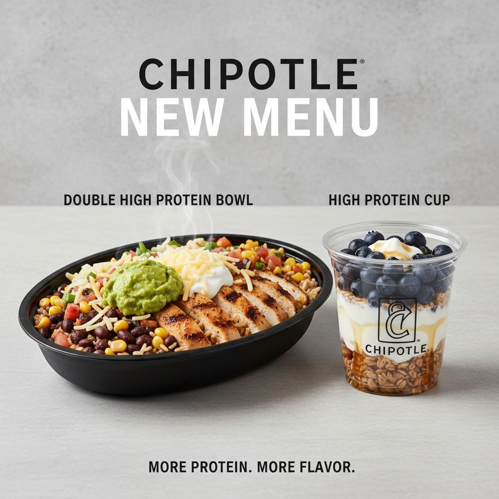 Chipotle High Protein Menu options with calorie and protein counts Chipotle High Protein Menu options with calorie and protein counts