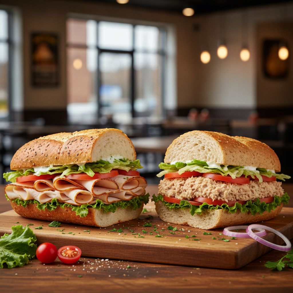 Classic Subway sandwiches like Cold Cut Combo and Veggie Delite Classic Subway sandwiches like Cold Cut Combo and Veggie Delite
