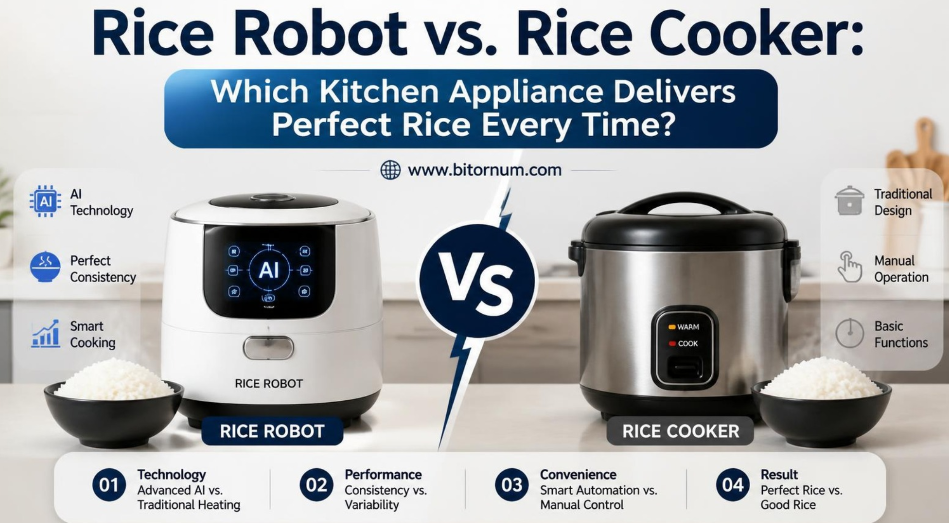 Rice Robot vs. Rice Cooker: Which Kitchen Appliance Delivers Perfect Rice Every Time?