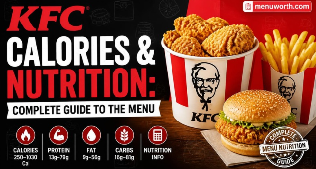 KFC Calories & Nutrition: Complete Guide to the Menu