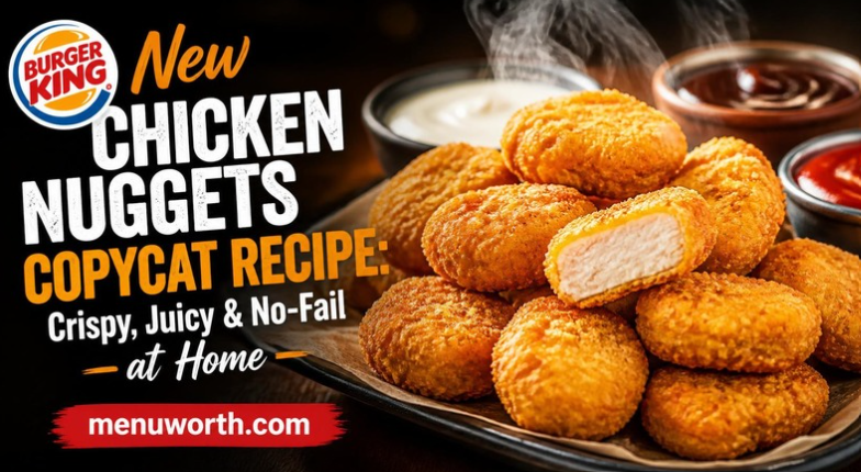 Burger King New Chicken Nuggets Copycat Recipe: Crispy, Juicy & No-Fail at Home
