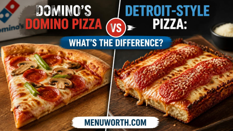 Domino’s Domino Pizza vs Detroit-Style Pizza: What’s the Difference?