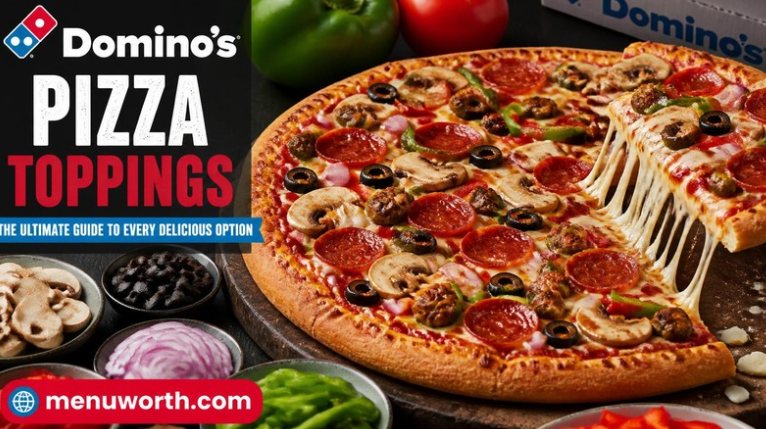 Domino’s Domino Pizza Toppings: Full Menu, Ingredients, Calories & Customization Guide